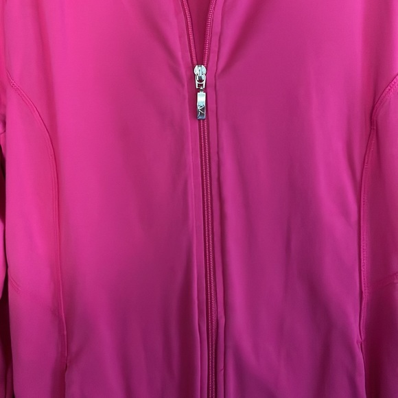 Danskin Now Sz XL-16/18 Woman’s Pink Full Zipper Hoodie - Picture 7 of 7